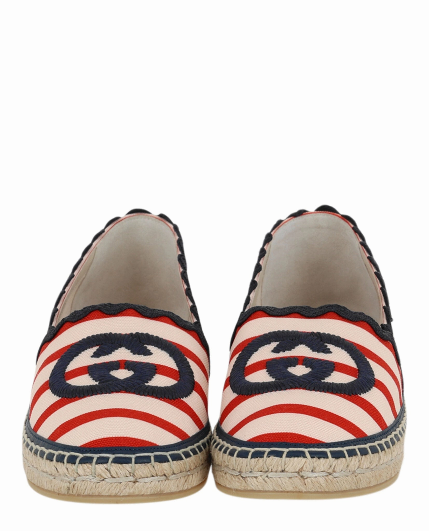 Espadrilles Con Lacci GG Striped Espadrilles
