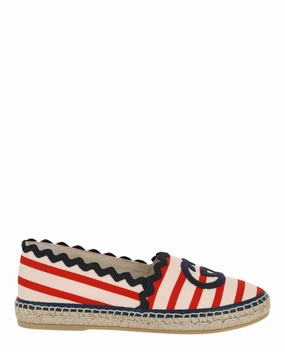 GG Striped Espadrilles Fabrique Espadrille