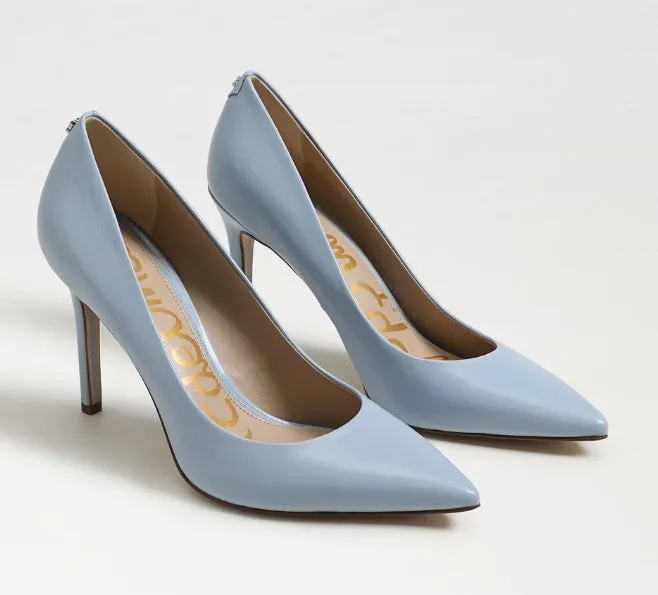 High Heel Shoe Storage Pointed Toe Pump Blue