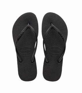 SLIM GLITTER - BLACK Wicked Good Slippers