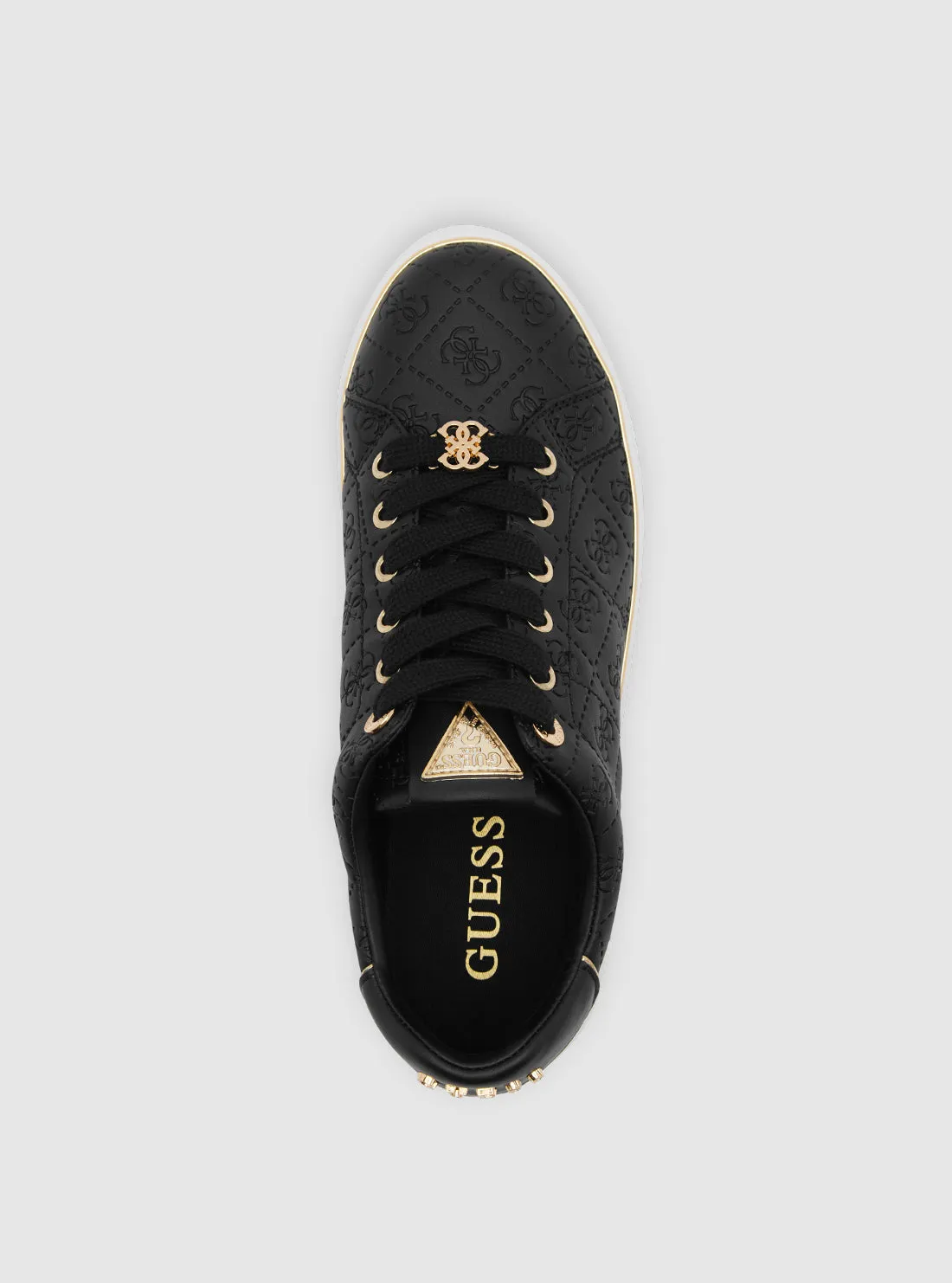 Suit And Sneakers Black Beary Low-Top Sneakers