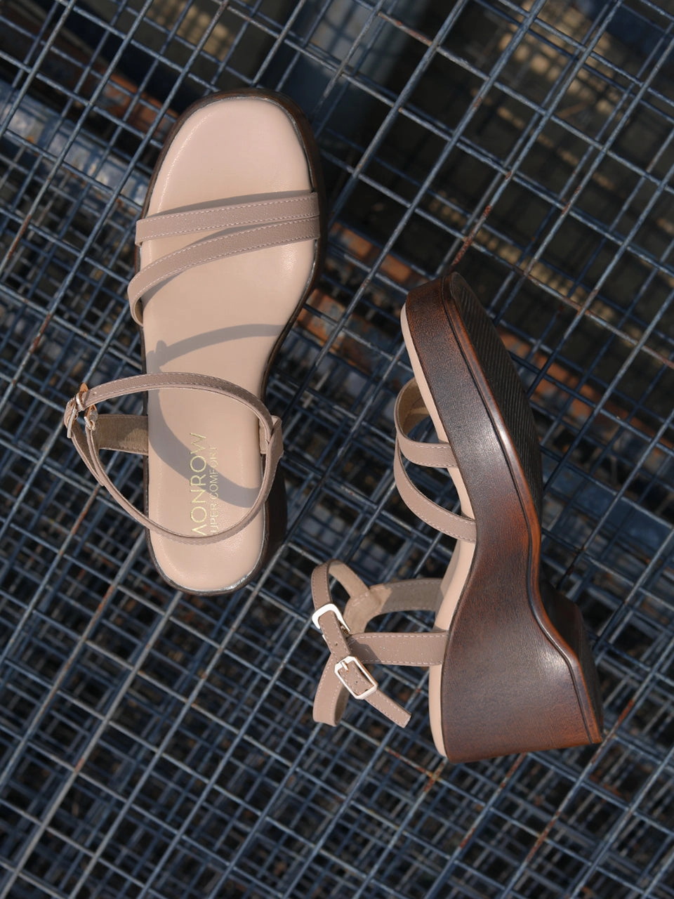 2000s High Heels Marley Beige Wedge Heels