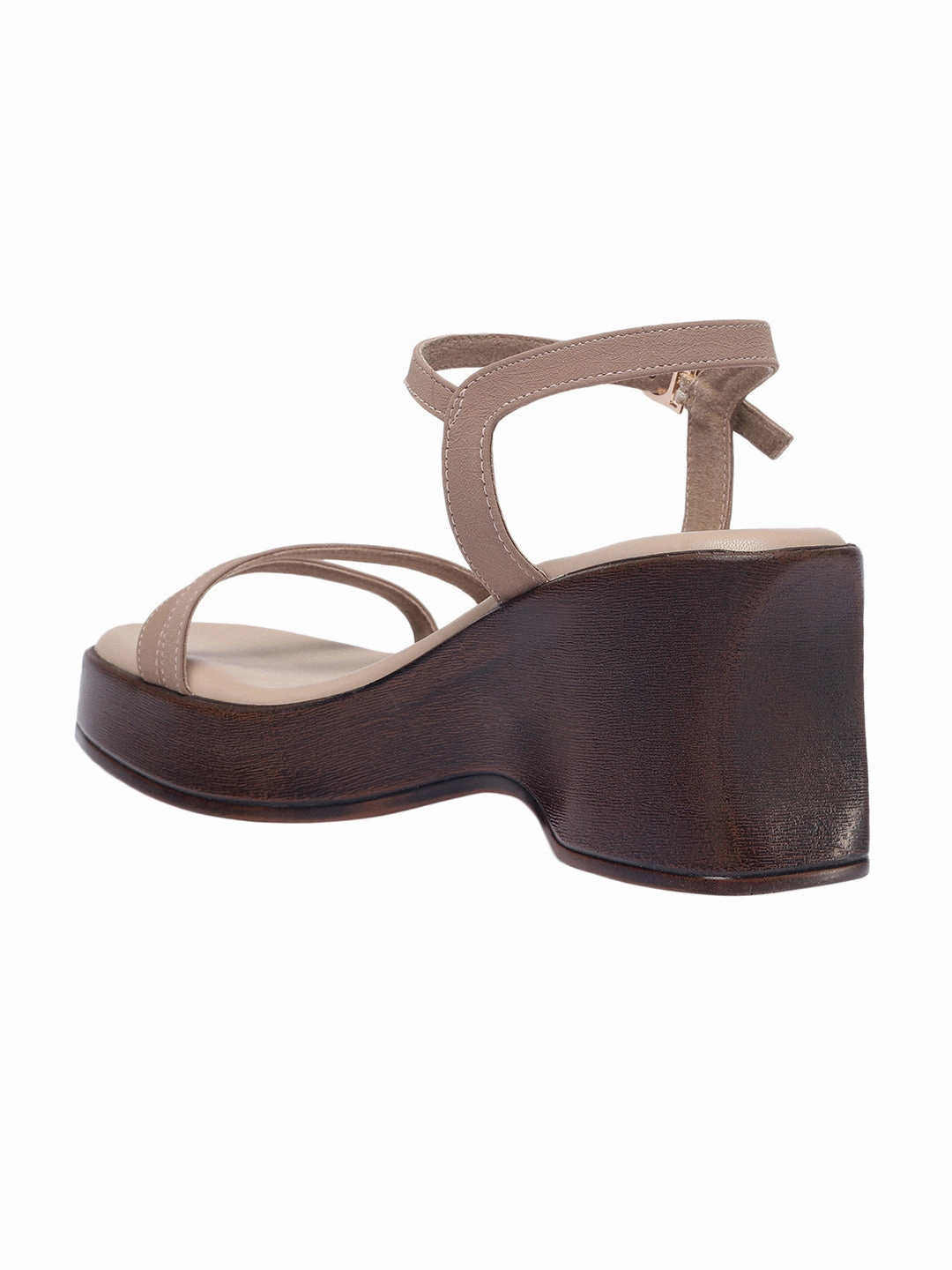 Stockings High Heels Videos Marley Beige Wedge Heels