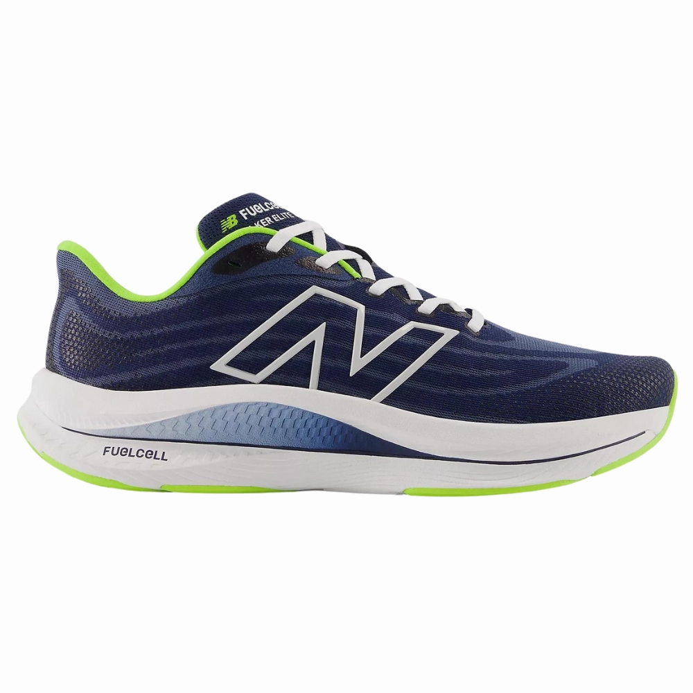 U9060 New Balance Men's New Balance FuelCell Walker Elite, Nb Navy/Thirty Watt/White, 10 2E Wide