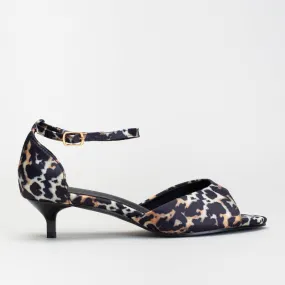 Mini Kitten Heel Ankle Strap High Heel Sandals