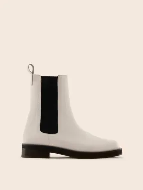 Chelsea Boots In The Rain Mora Cream Boot