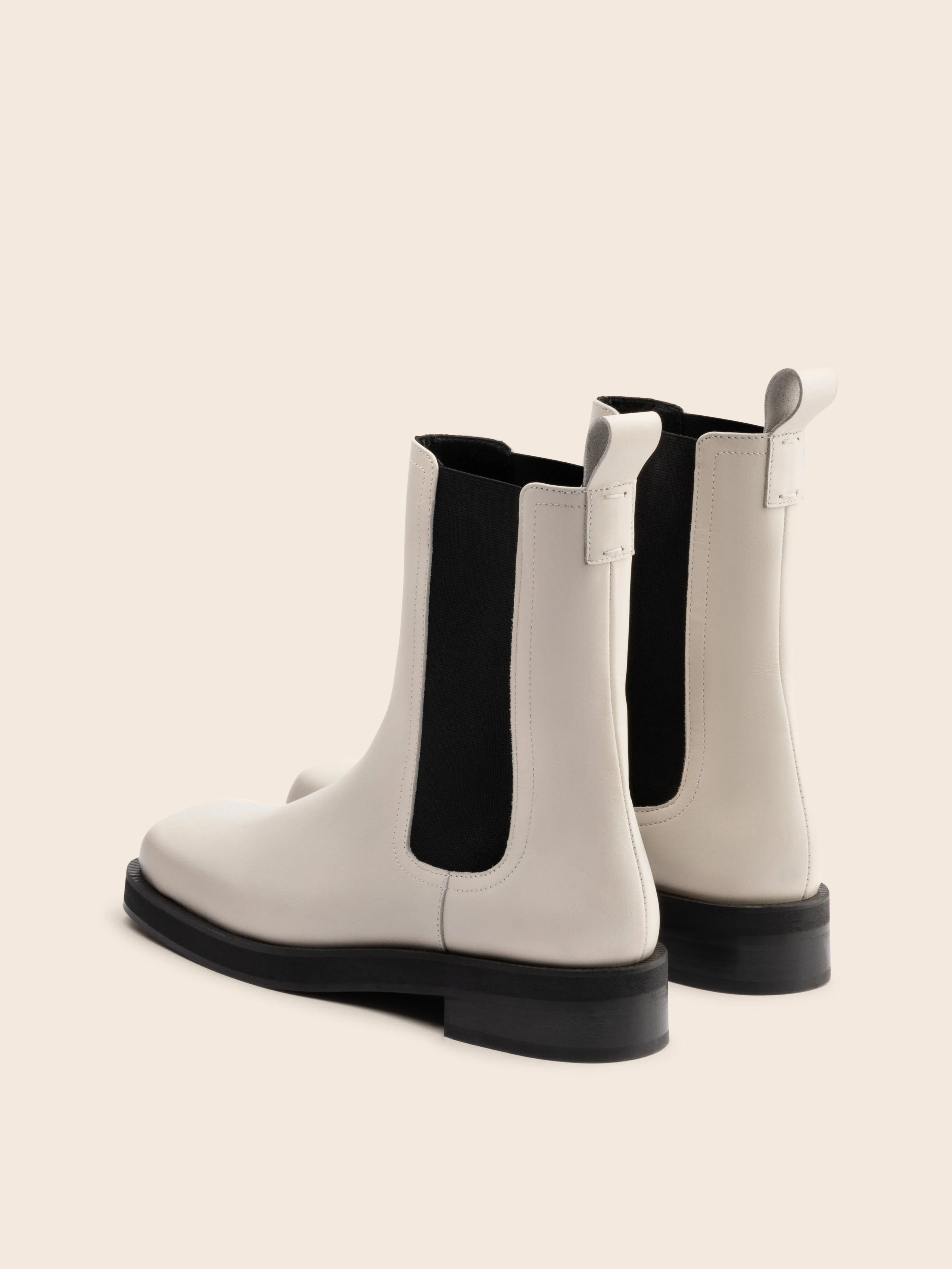 Keeley Chelsea Boots Mora Cream Boot
