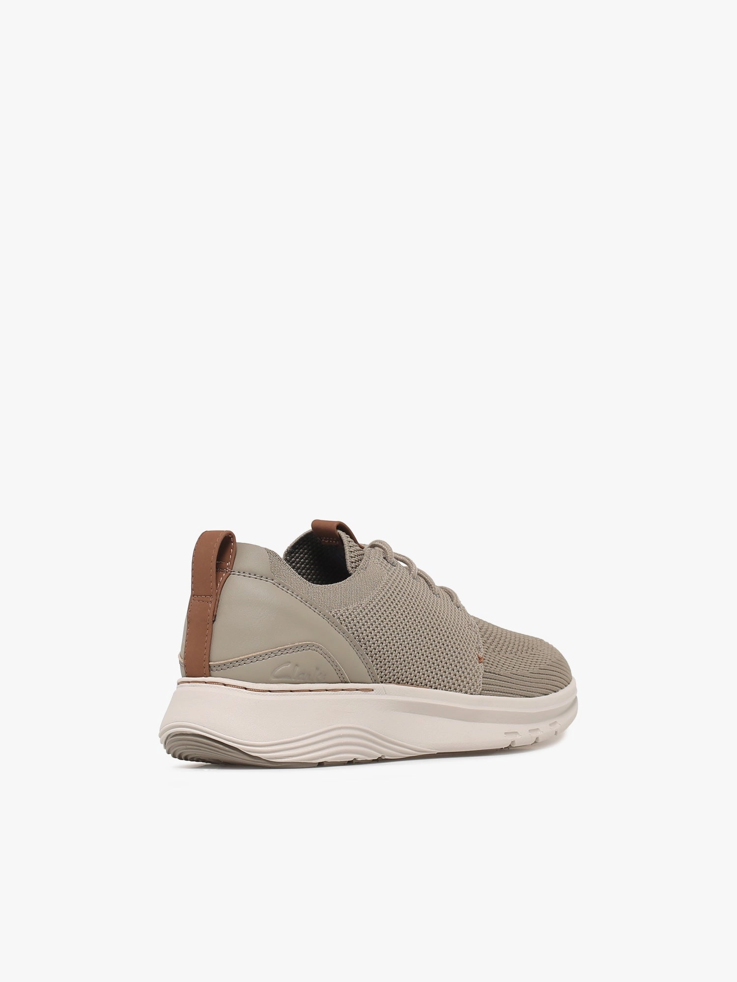 Quilted Flat Shoes Motion Trek Mx Khaki Knit