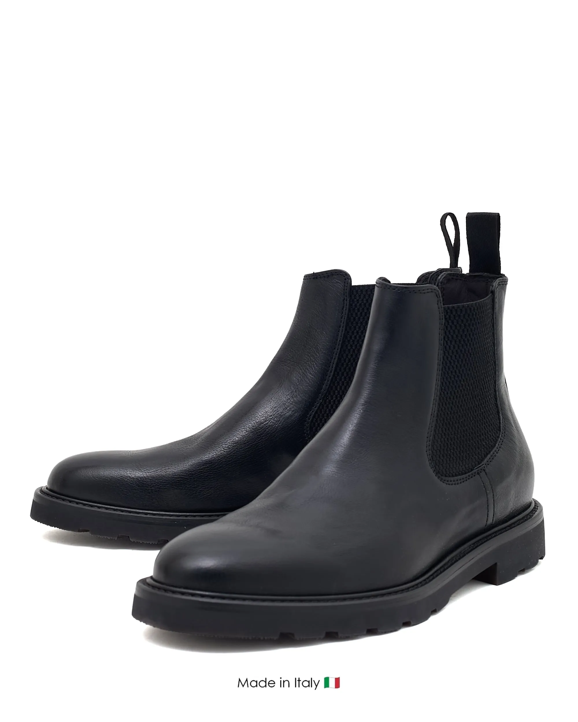 Chelsea Boots And Dress Pants Trinity Nero Bufalo