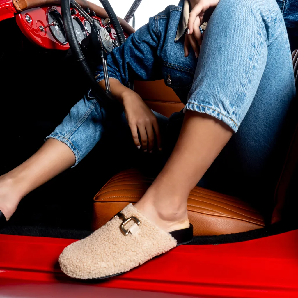 AZALEA Metallic Flats Shoes