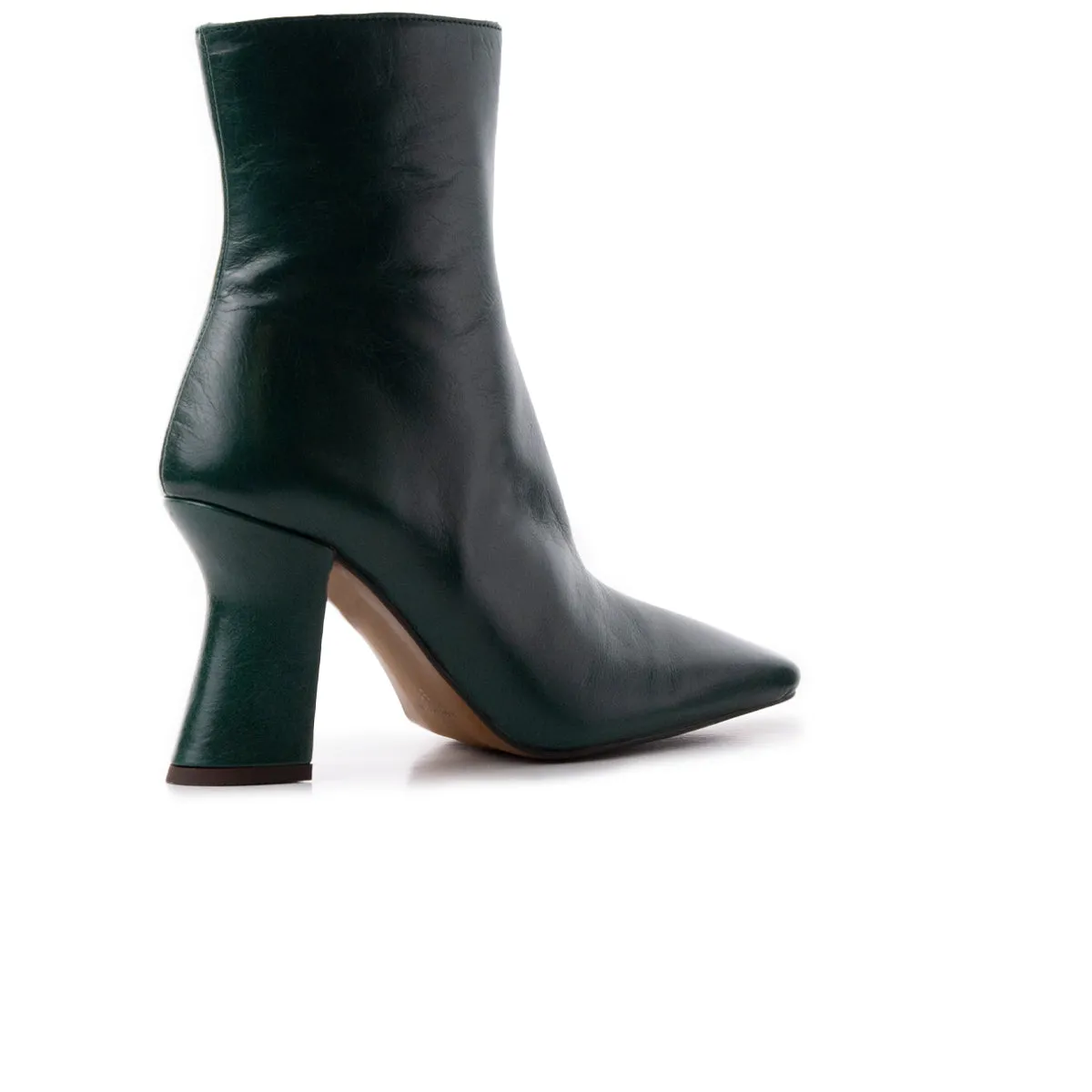 Monolith Pouch Ankle Boots Hartwell Green Leather