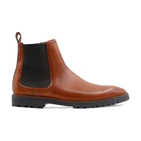 Namey - Men's Tan Calf Leather Chelsea Boot Nicks Chelsea Boots