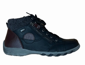 Naomi-02T Black/Bordo Back Country Snow Boots