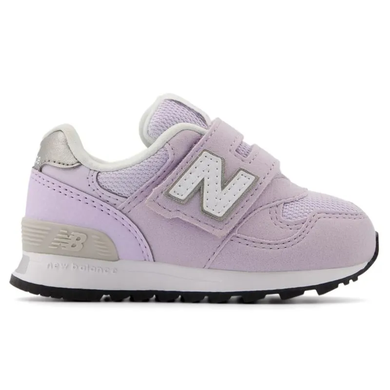 New Balance Kid's 313 Hook N' Loop Lavender Running Shoes Orange New Balance 550