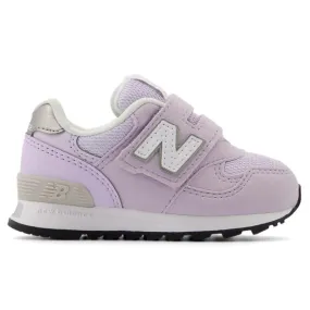 New Balance Slip-on Shoes Women's New Balance Kid's 313 Hook N' Loop Lavender Running Shoes