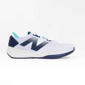 New Balance Tennis-Hard Court (Men's) - White/Blue Air Force 1 Tennis Shoes