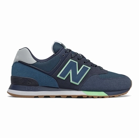 New Balance 510v5 New Balance Men's 574 Shoes - Natural Indigo / Marblehead