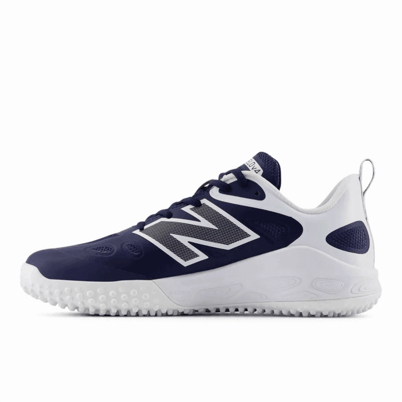 Women's Grey New Balance 9060 New Balance Women's Fresh Foam x Velo v4 Turf-Trainer Softball Shoes - Navy STVELON4