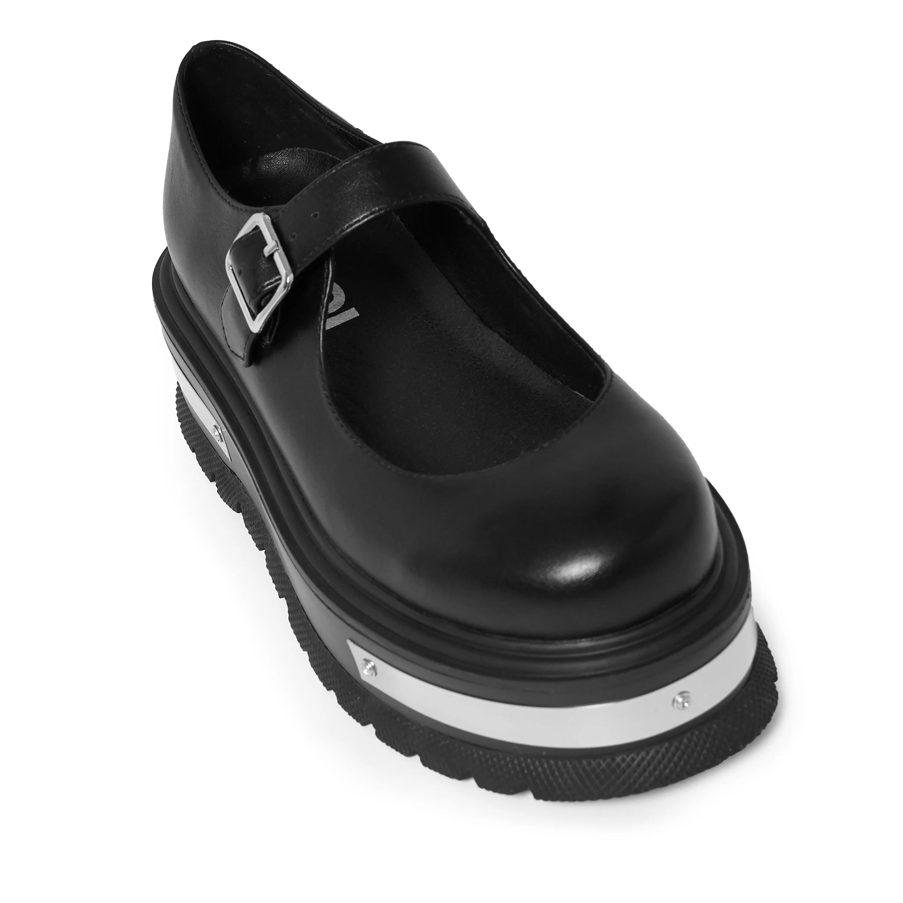 Toddler Mary Janes Shoes Nightfall Hardware Platform Mary Janes