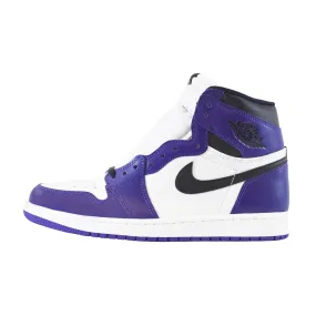 Basketball Shoes Below 3000 Nike Air Jordan 1 Retro High - Court Purple 2.0