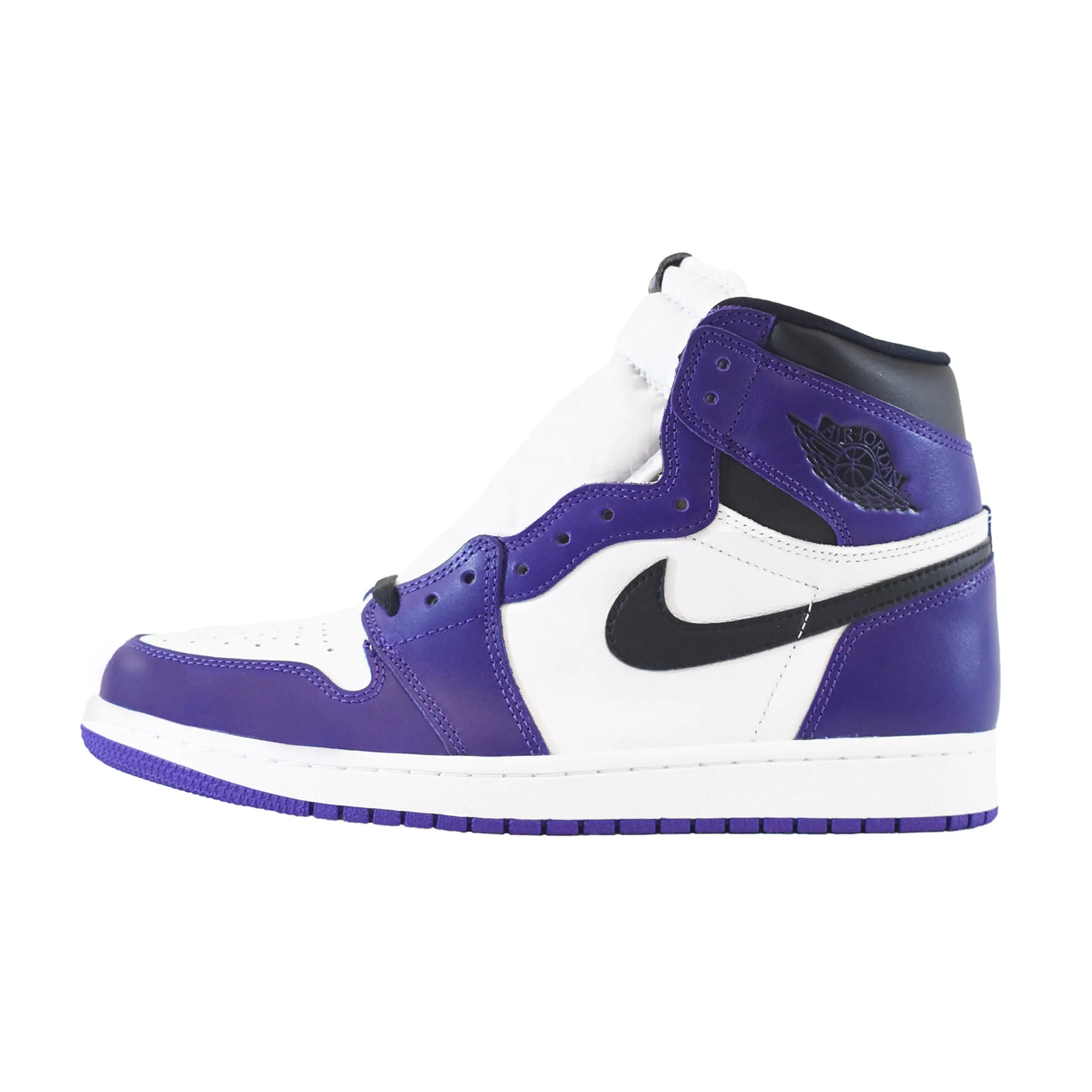 Vitike Basketball Shoes Nike Air Jordan 1 Retro High - Court Purple 2.0