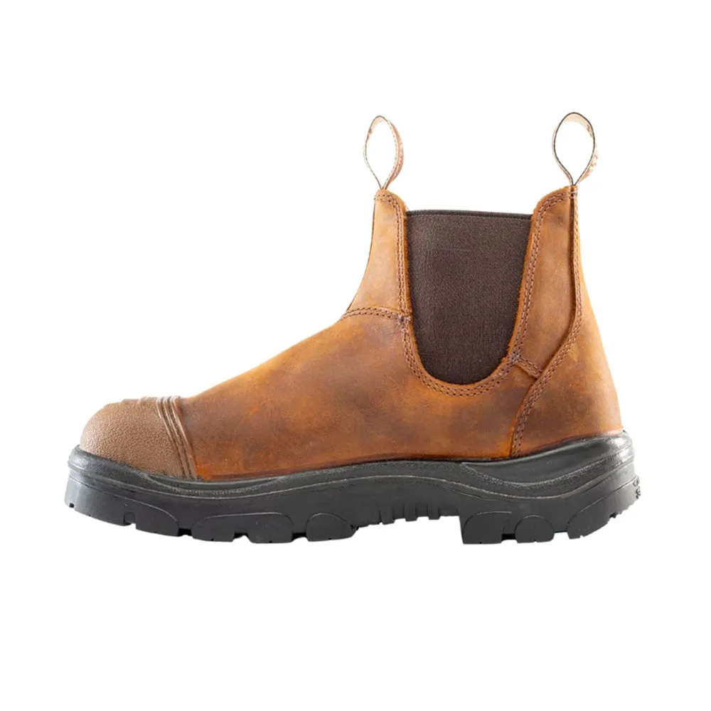 R Watson Work Boots Hobart Scuff 6 Inch Slip Resistant Wide Steel Toe Work Boots