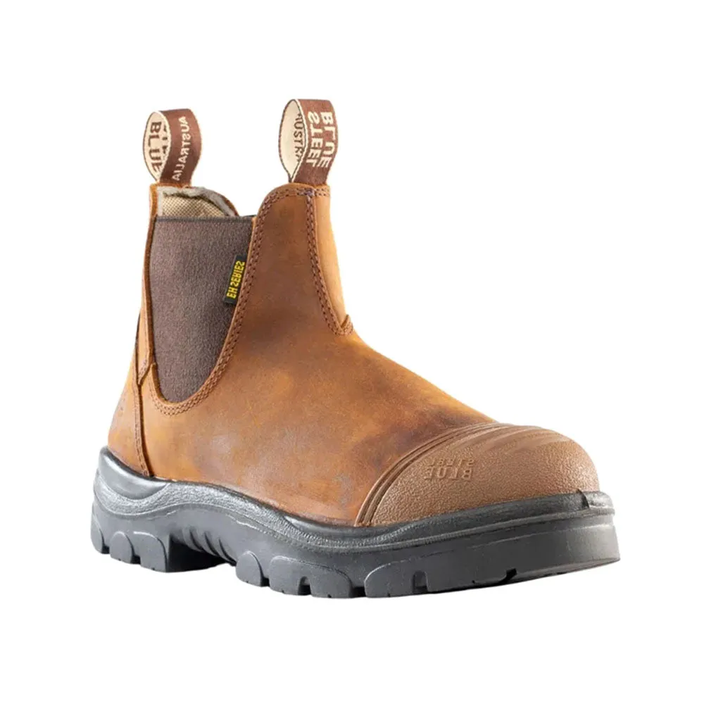 Hobart Scuff 6 Inch Slip Resistant Wide Steel Toe Work Boots Best Work Boots For Landscapers