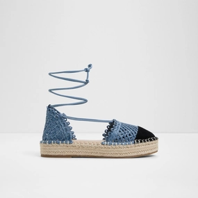 Picot Closed Espadrille Wedge Sandals