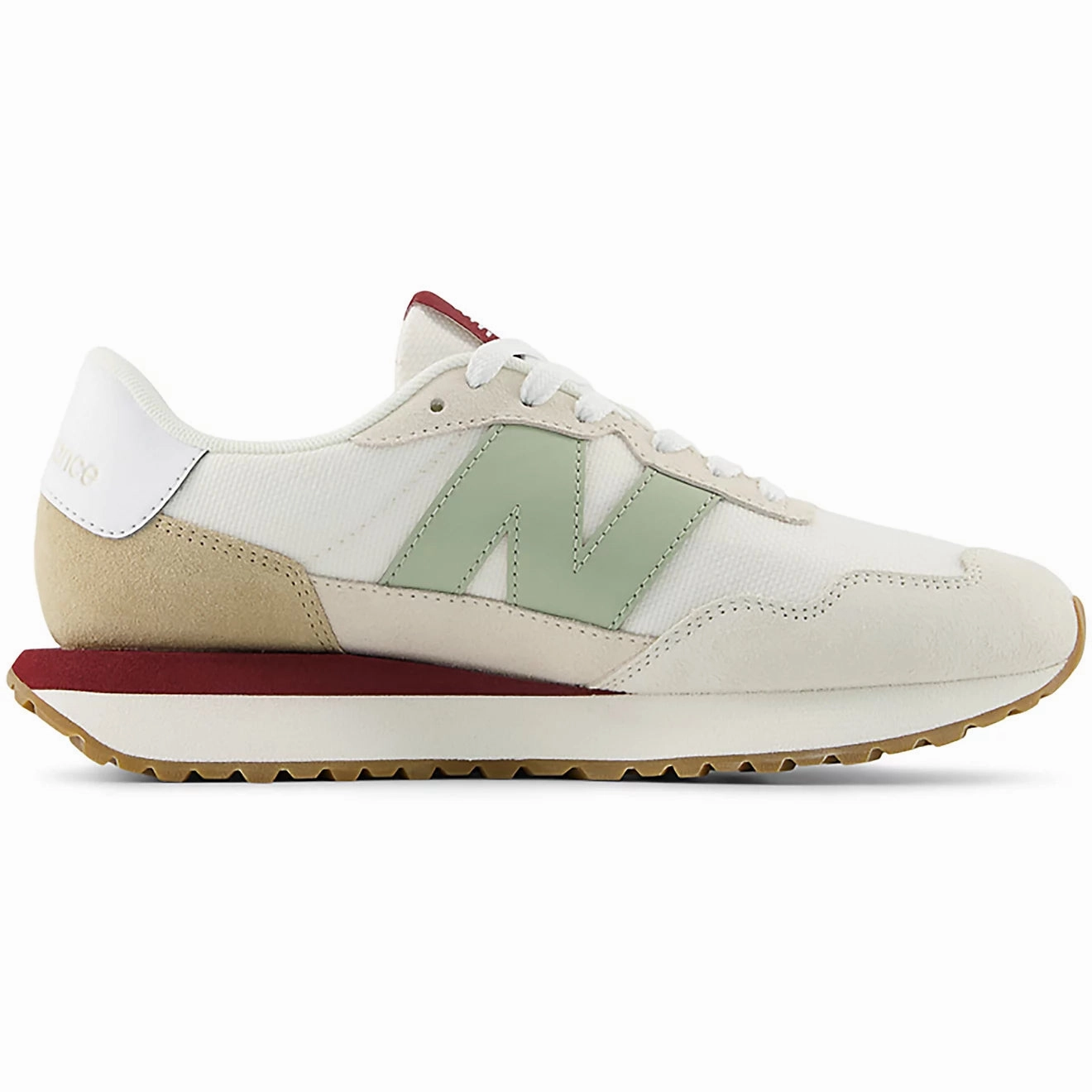 New Balance Womens 237 Shoes White/Green 580 New Balance Mens