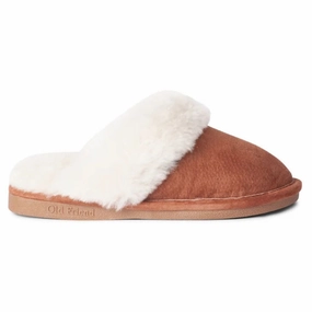 Slippers With Cats Old Friend Scuff Chestnut Slipper (Women's)