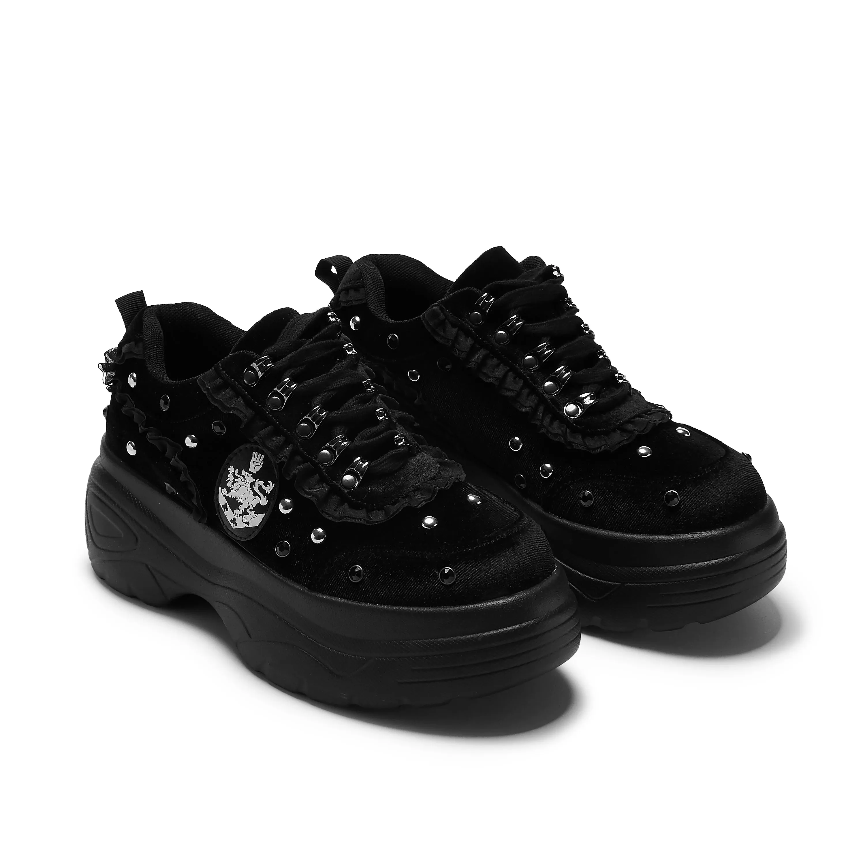 Carel Shoes Mary Jane Star Wear Olympic Coven Crest Midnight Chunky Trainers