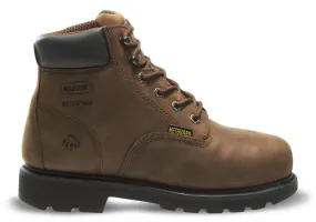 Best Cleaner For Leather Work Boots Wolverine Men's Mckay Waterproof Steel Toe 6 Work Boot