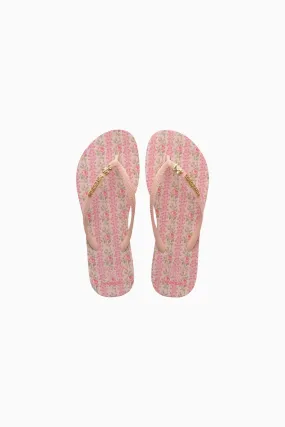 LoveShackFancy x havaianas Girls Strawberry Macaroon Flip Flops Flip Flops Harmony