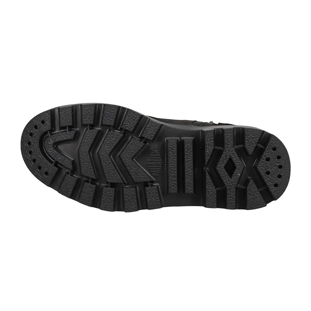 Wolverine Wilderness Hiking Boots Pallatrooper Nubuck Round Toe Zippered Hiking Boots