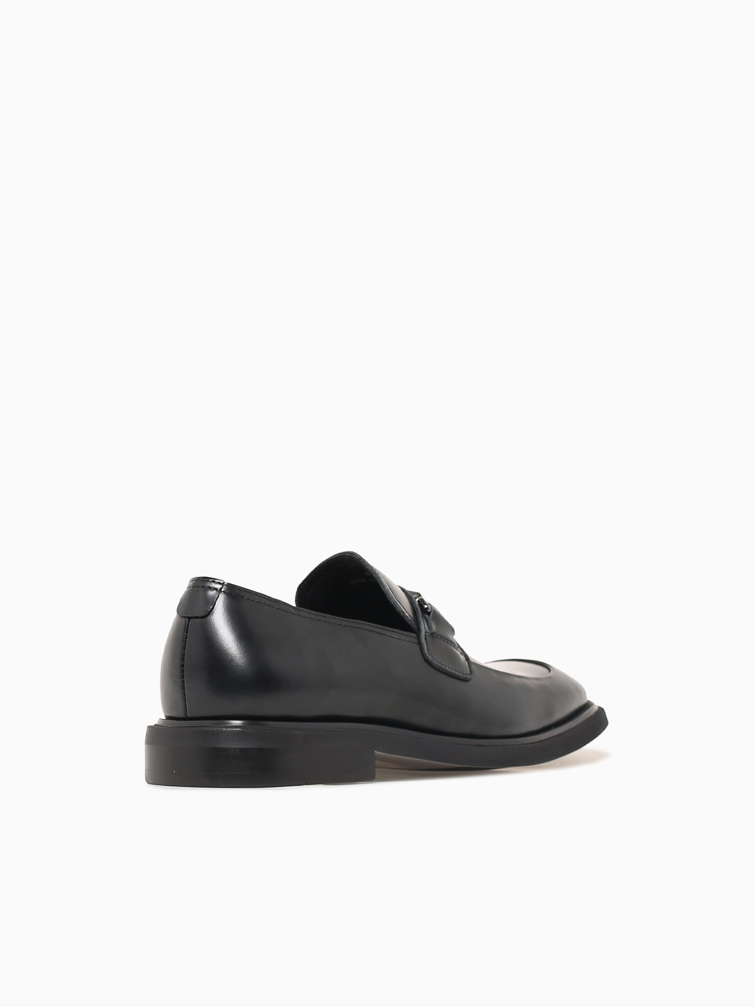 Chinese Flats Shoes Paulson Black Soft Box Calf Leather