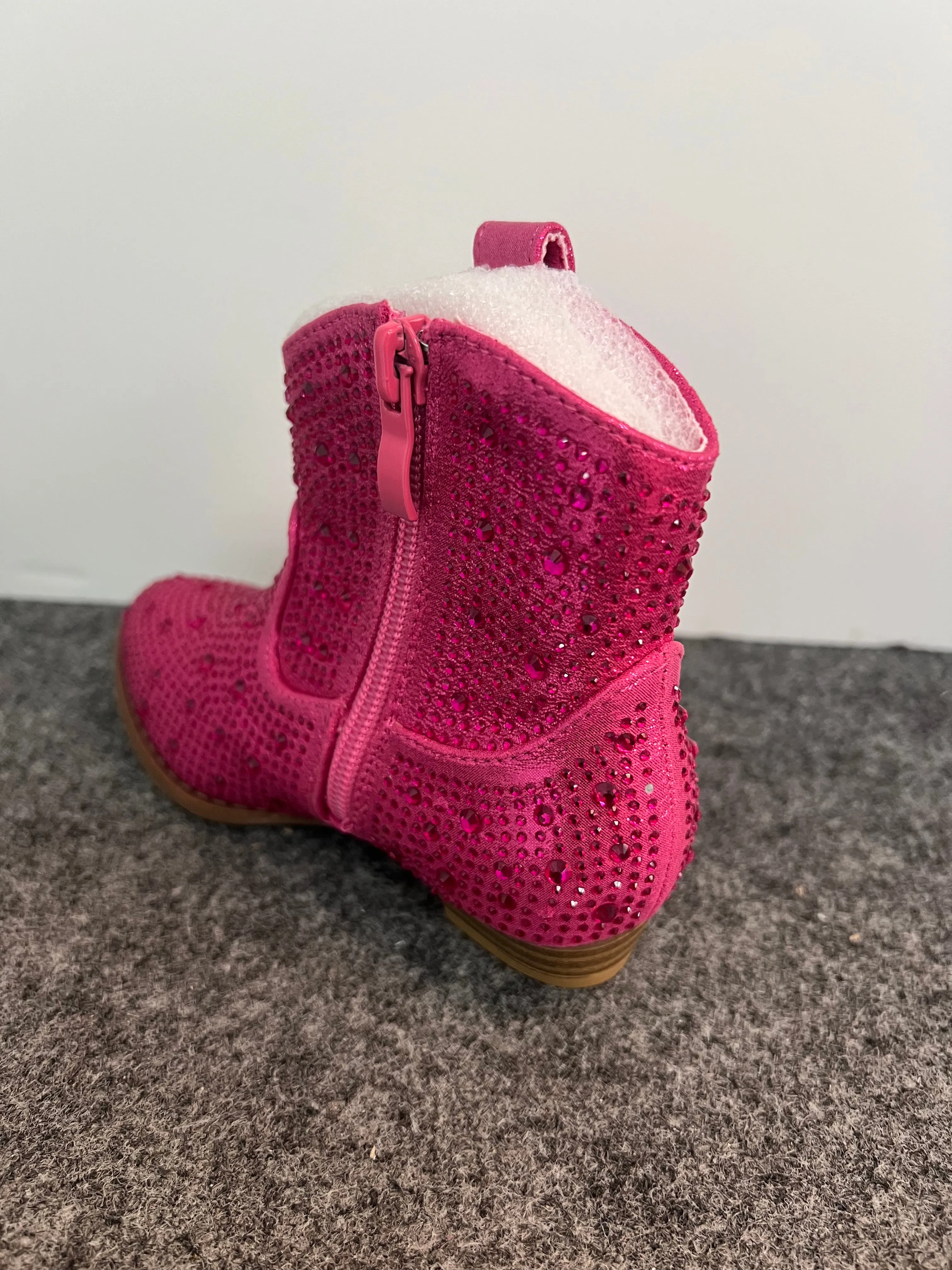 RIVER-01KA TODDLERS Fuchsia Pink Hot Pink Boots