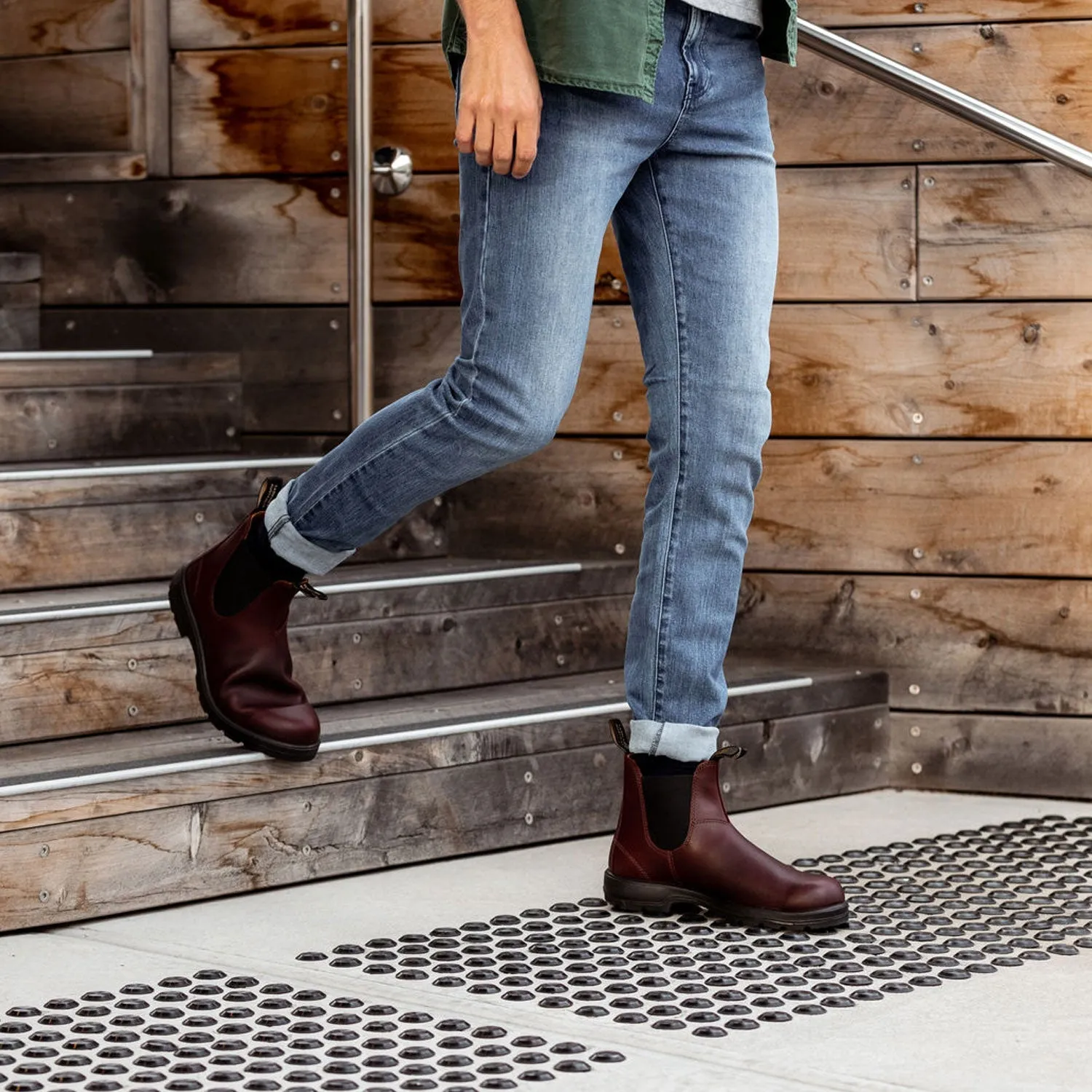 Banzai Chelsea Boots Blundstone 2130 Classic Auburn Boot