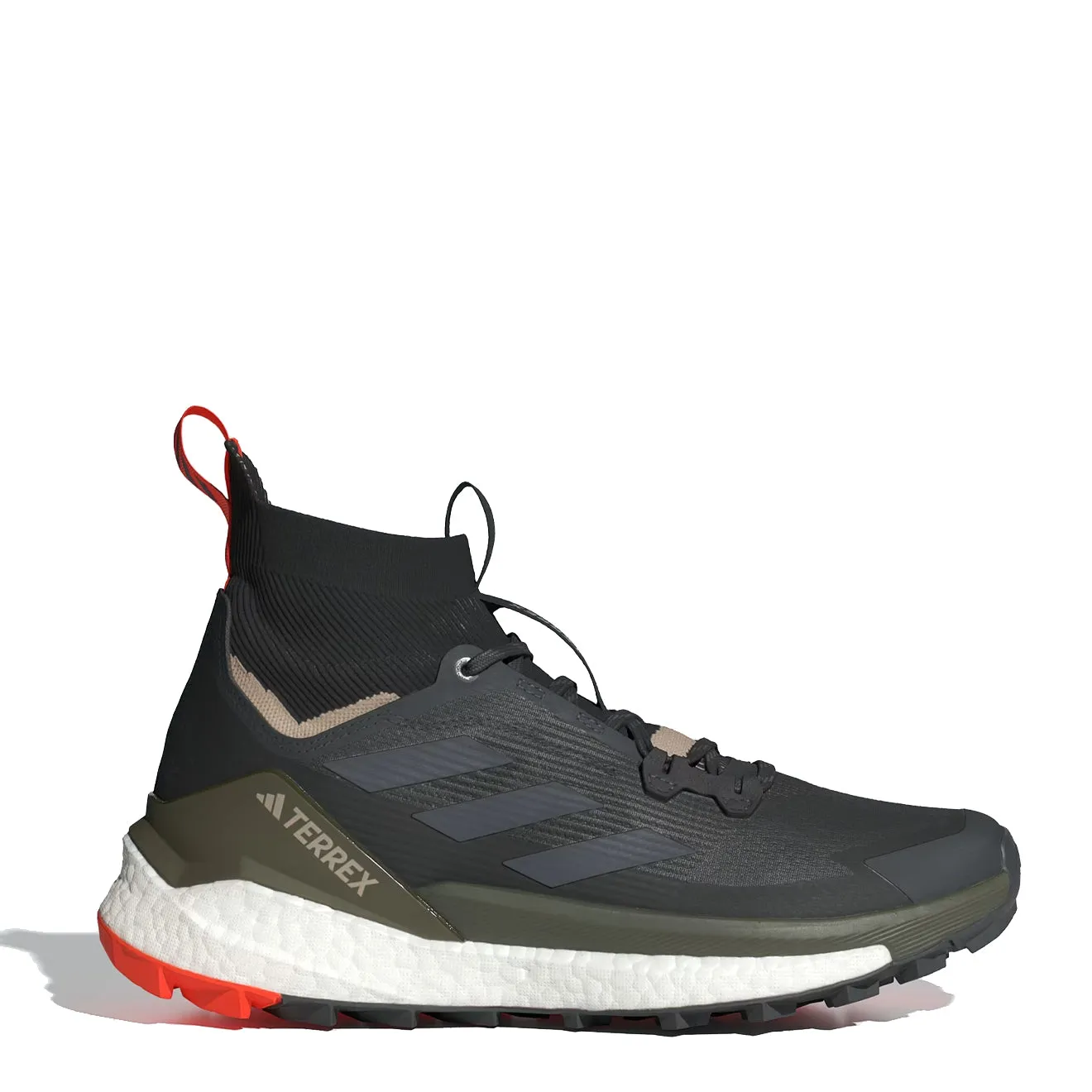 Adidas Terrex Free Hiker 2 Hiking Shoe Carbon / Grey Six / Core Black Heavy Duty Hiking Boots