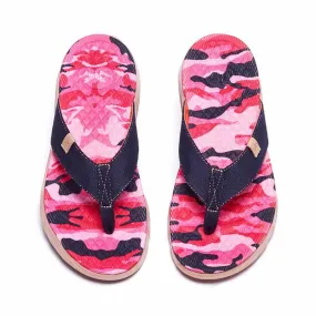 Pink Cherry Women Majorca Flip Flops All Saints Flip Flops