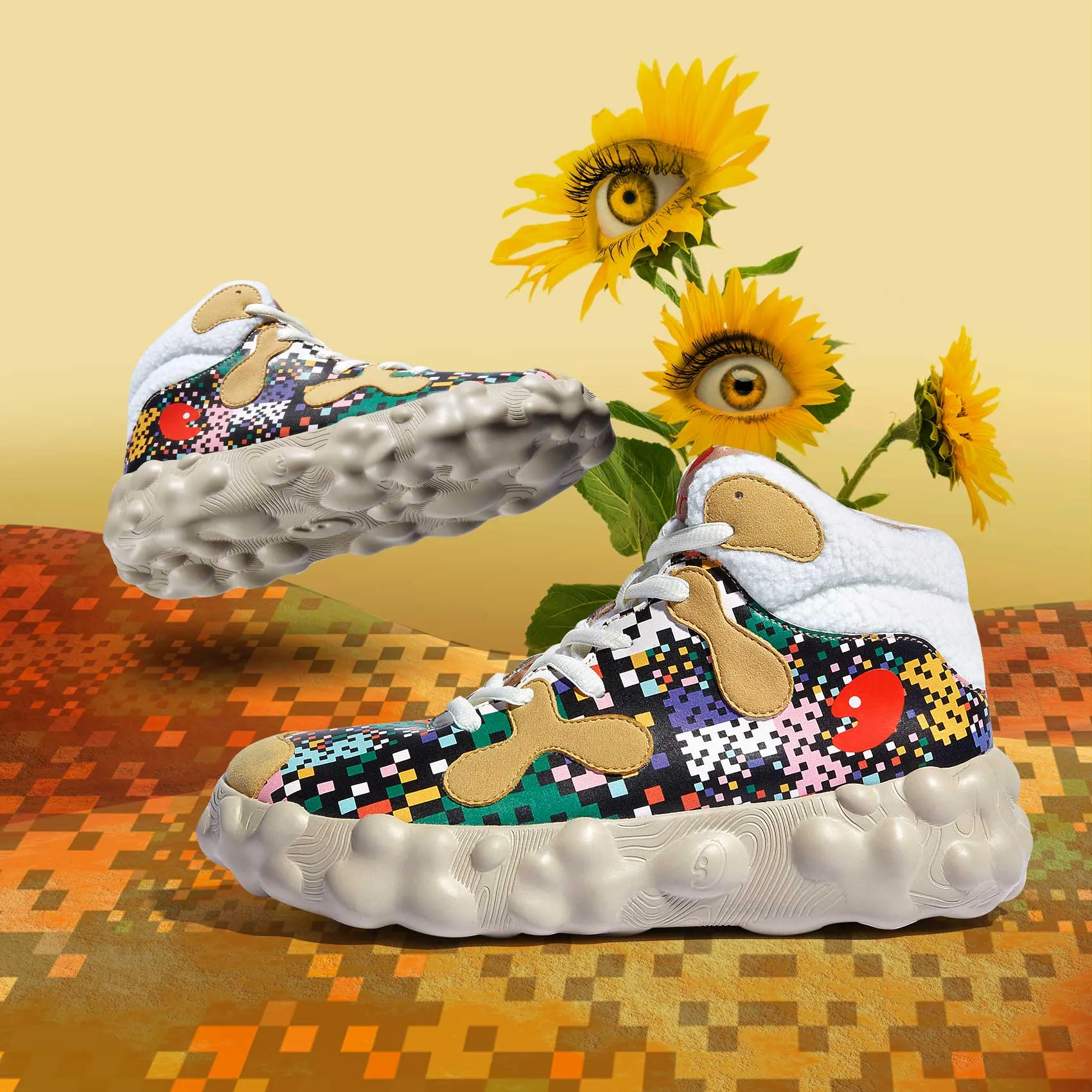 Pixel Party Figueras III Women Air Precision Basketball Shoes