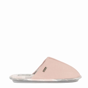 Barbour Womens Simone Slipper Pink Best Slippers For The Elderly