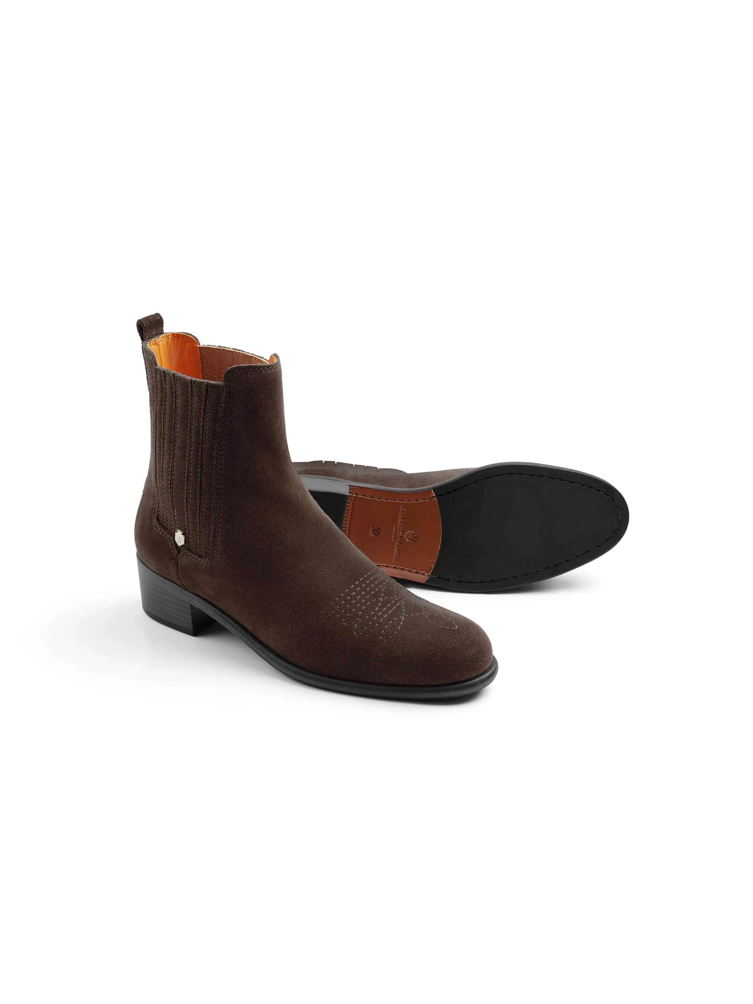 Trousers To Wear With Chelsea Boots Rockingham Chelsea - Chocolate