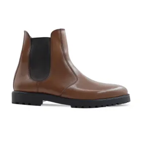 Adieu Type Chelsea Boots Jamsa - Men's Light Brown Calf Leather Chelsea Boot