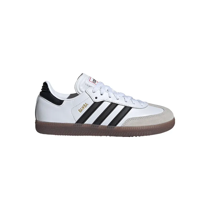 Kid's Grade School Samba White/Black/Red Real Soccer Cleats For Sale