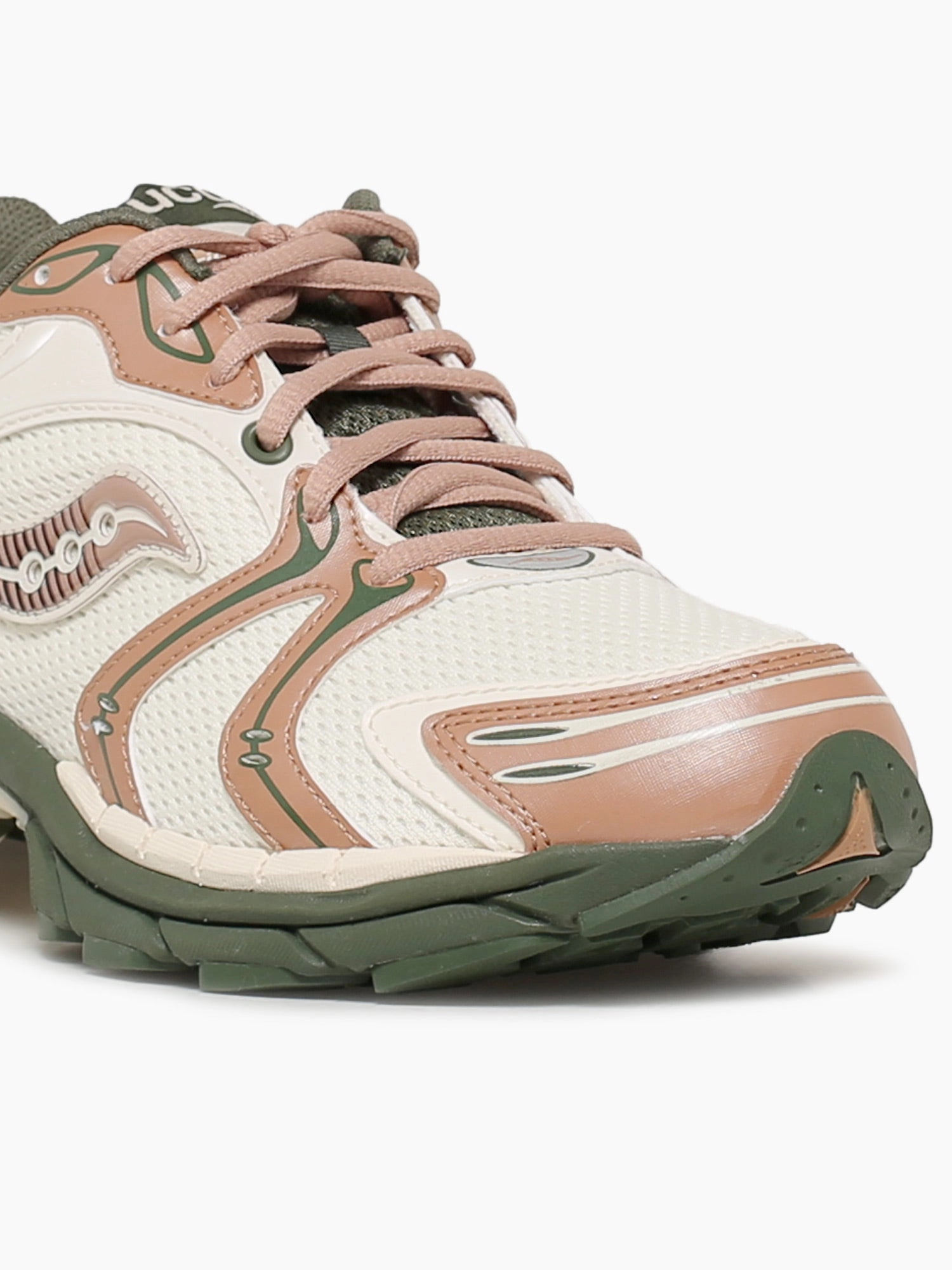 Progrid Triumph 4 Cream Mesh Logo Flat Shoes