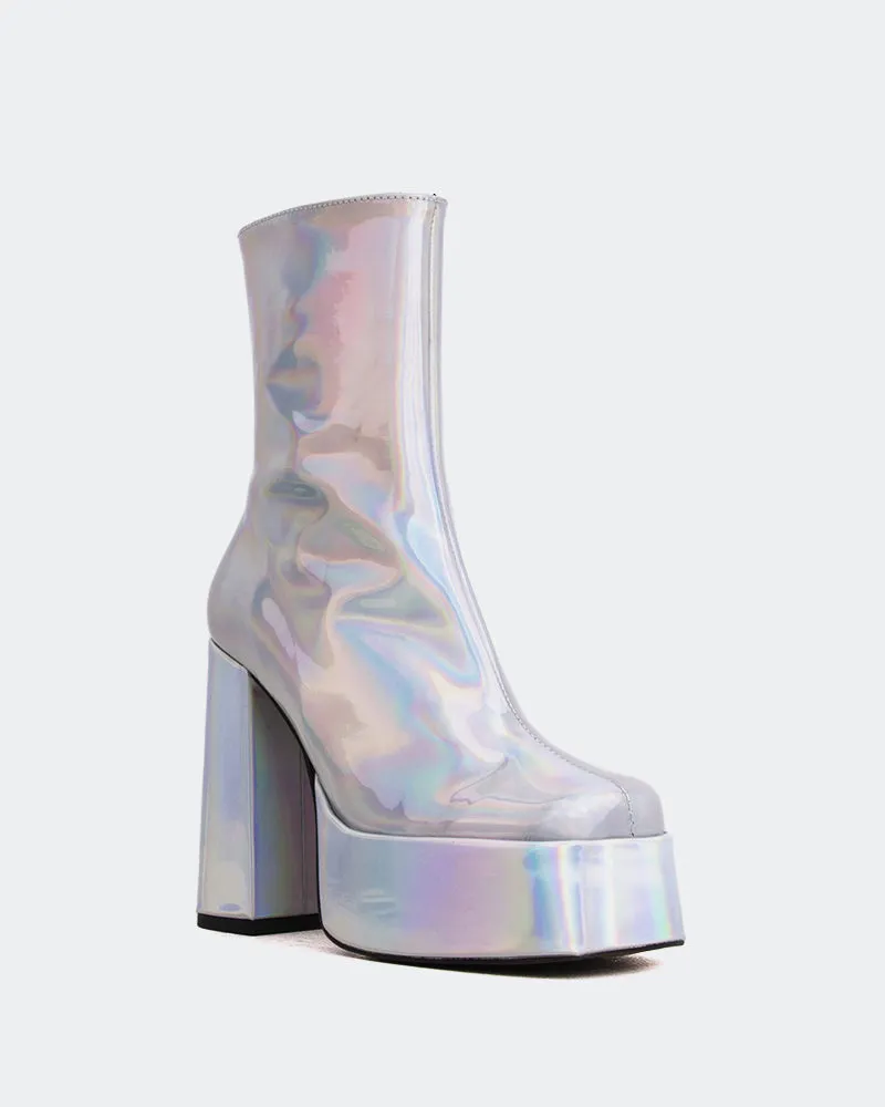 Boots With Good Ankle Support Cloud Silver Mirror