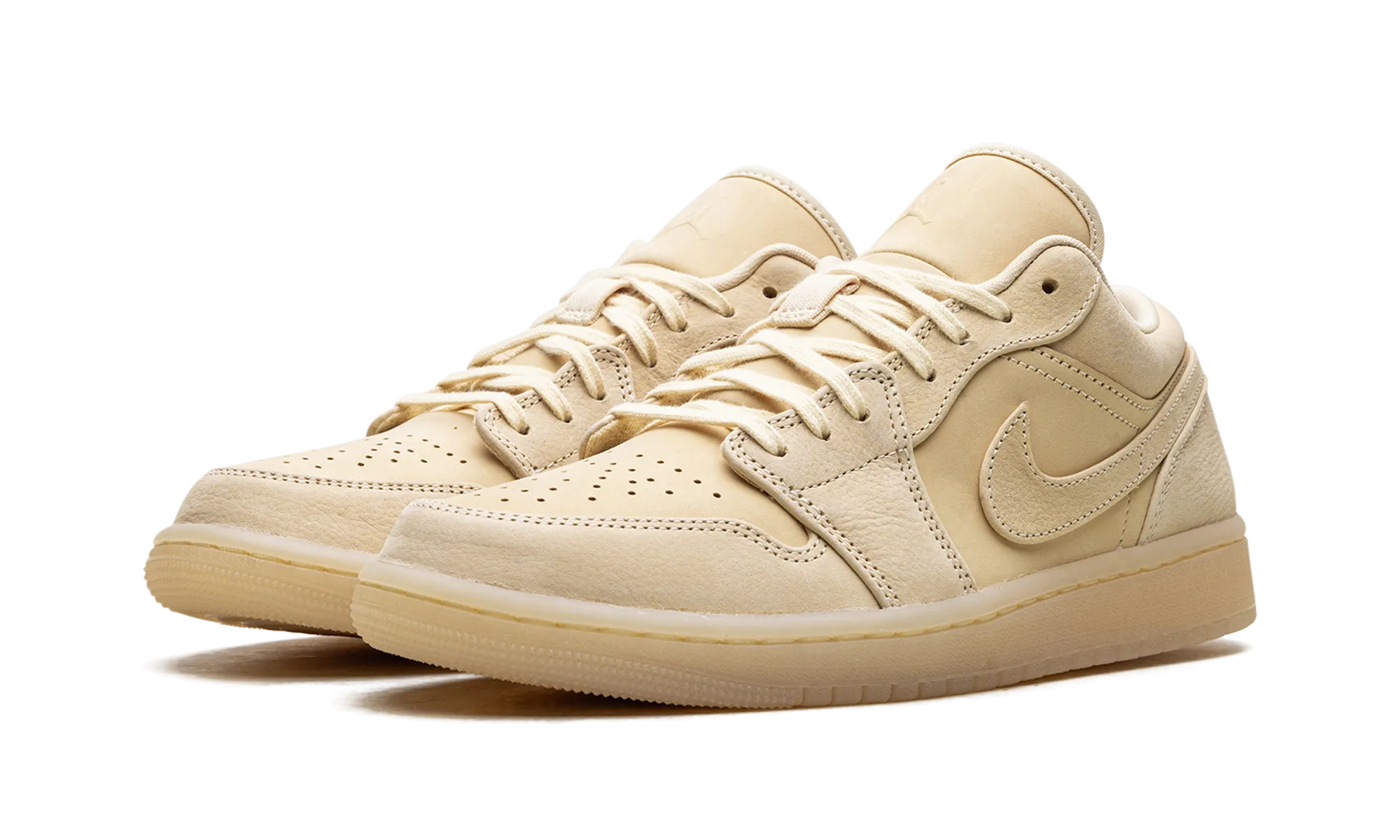 Derrick White Basketball Shoes Air Jordan 1 Low SE WMNS "Sand"
