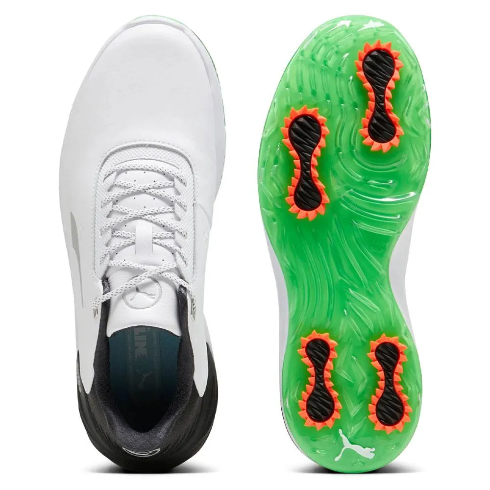 PUMA Phantomcat Nitro Golf Shoes White/Black/Fluro Green - 24 Men Best