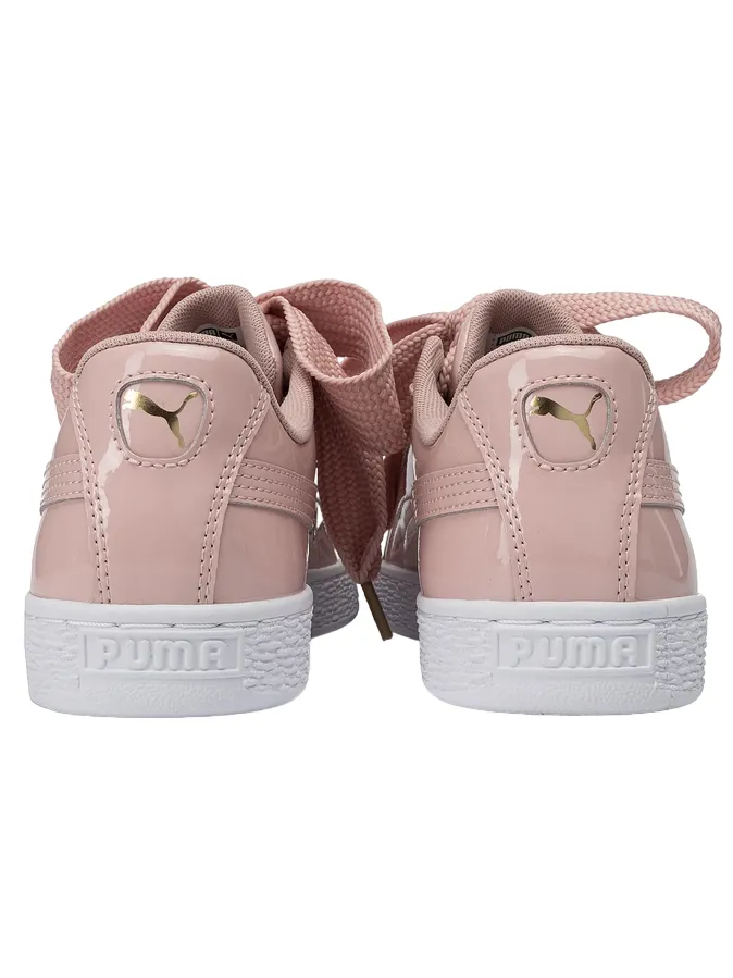 Puma scarpa sneakers da donna Basket Heart Patent 363073 11 rosa Best Sneakers For Exercise