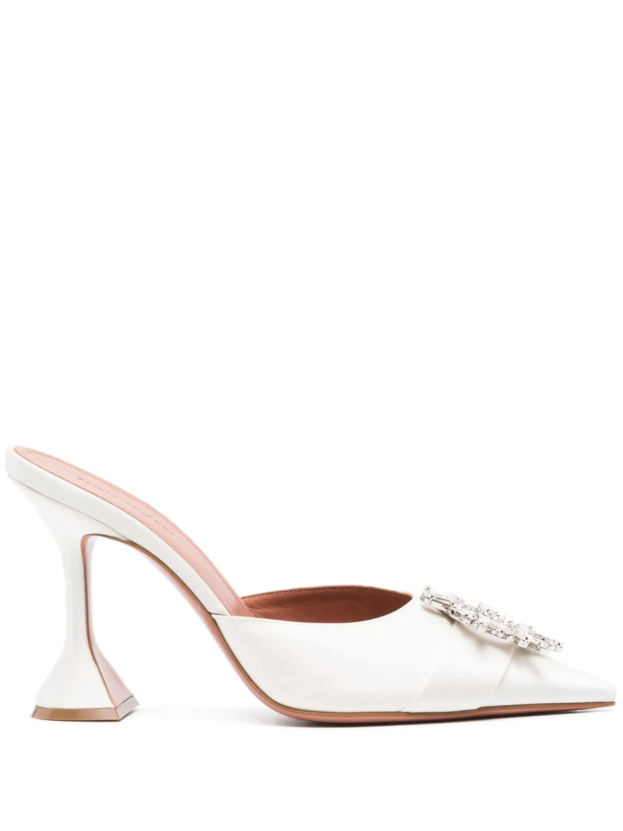 Begum 95mm crystal-embellished mules High Heeled Mules